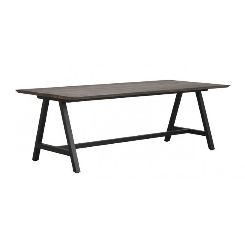 RO Carradale Extending Dining Table A 220x100 Brown/Black